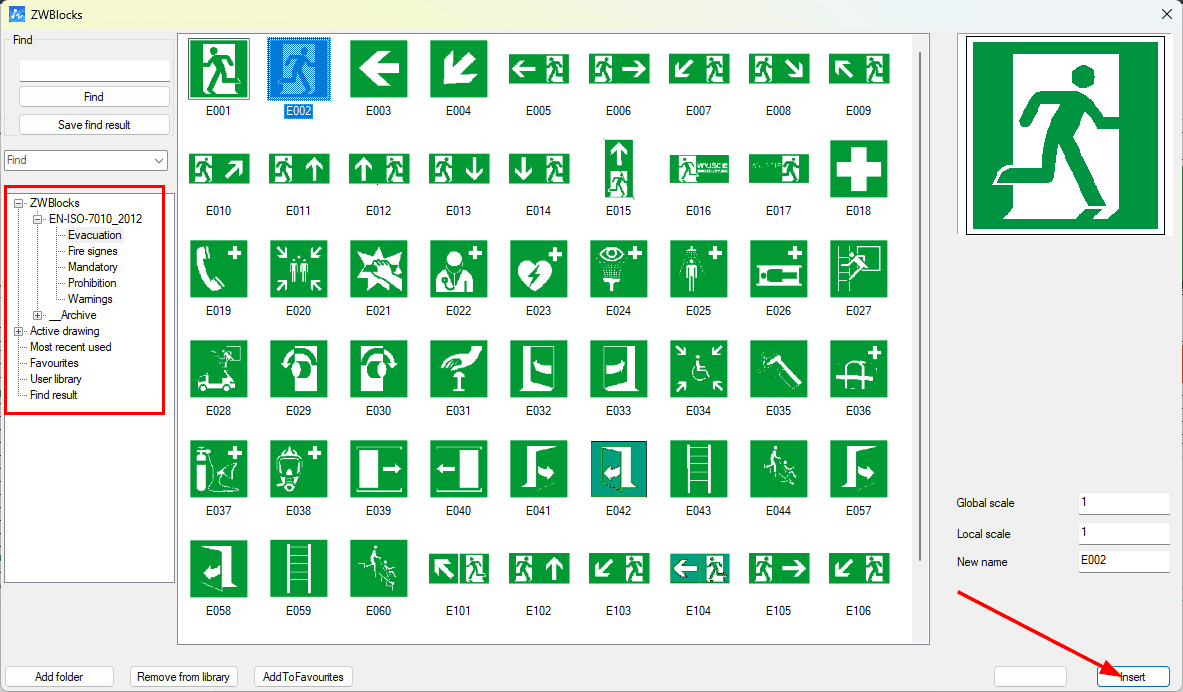 ZWBlocks library