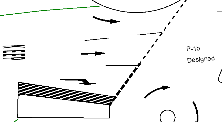 Stop line completed in my CAD drawing