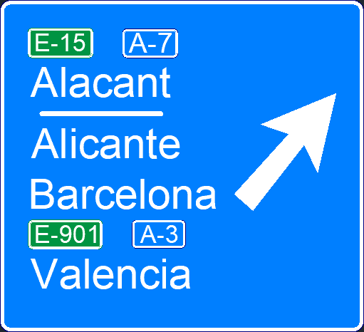 Example of made custom sign