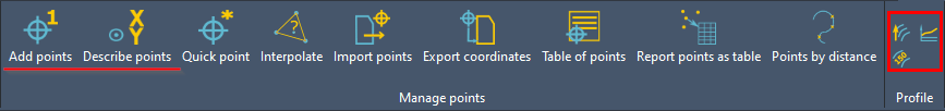 manage points tab
