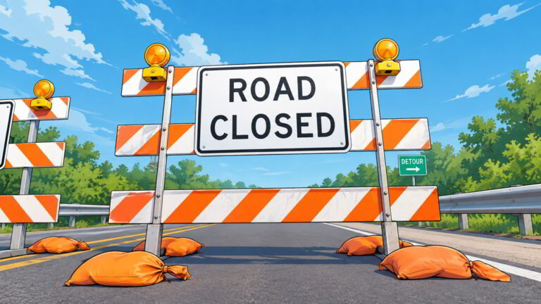 Roadworks in ZWTraffic