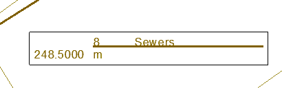 Sewers in CAD drawing