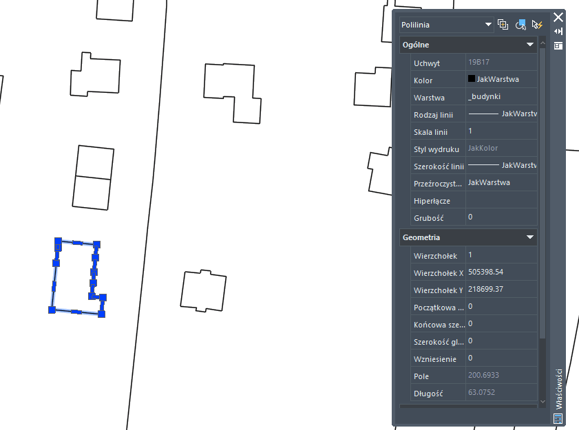 Imported polylines with ZWGeo