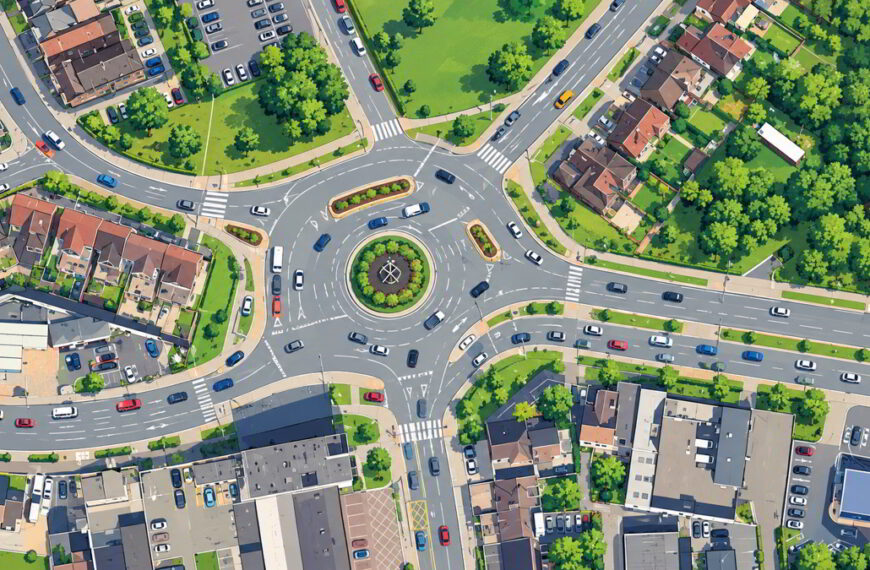 Magic roundabout in ZWTraffic