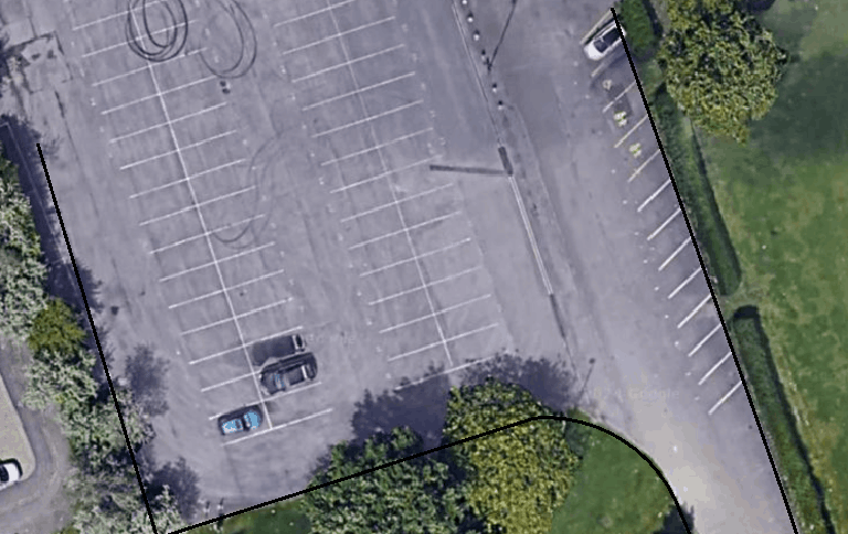 raster image of car parks
