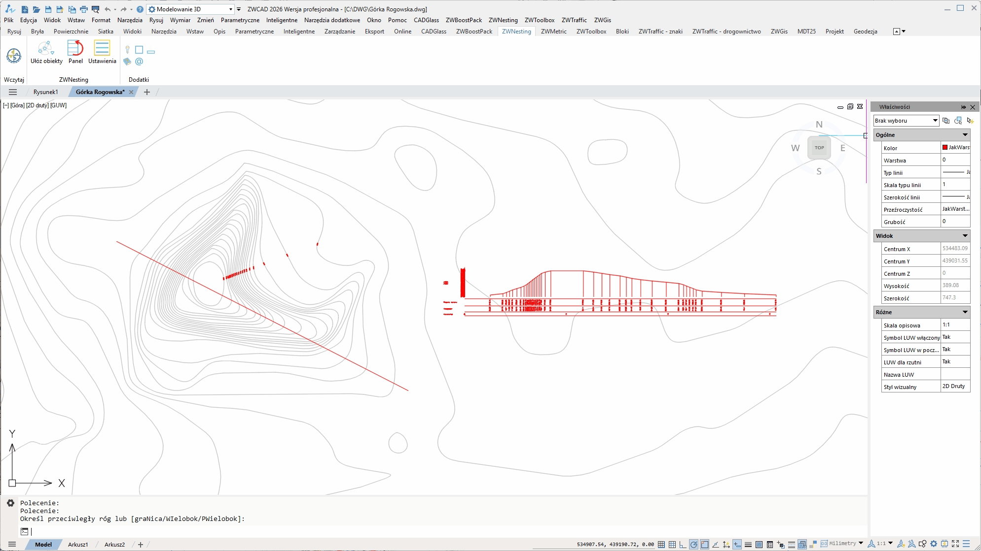Terrain profiling
